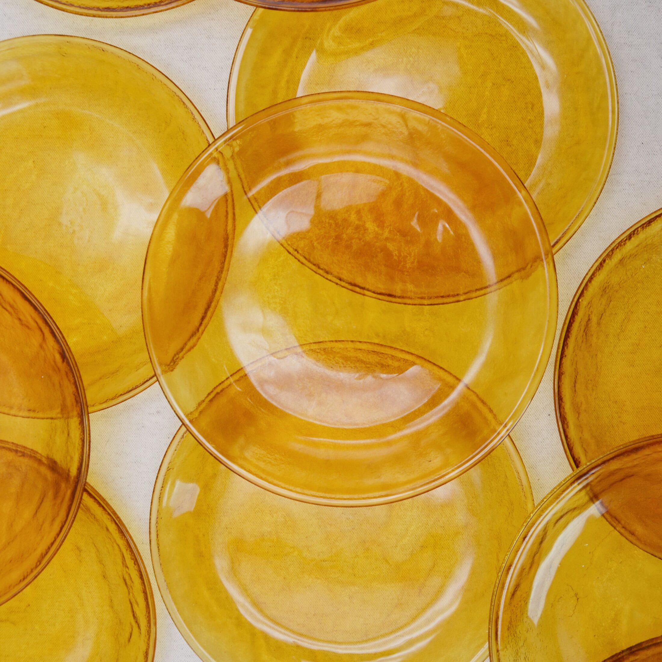 Les assiettes ambrées