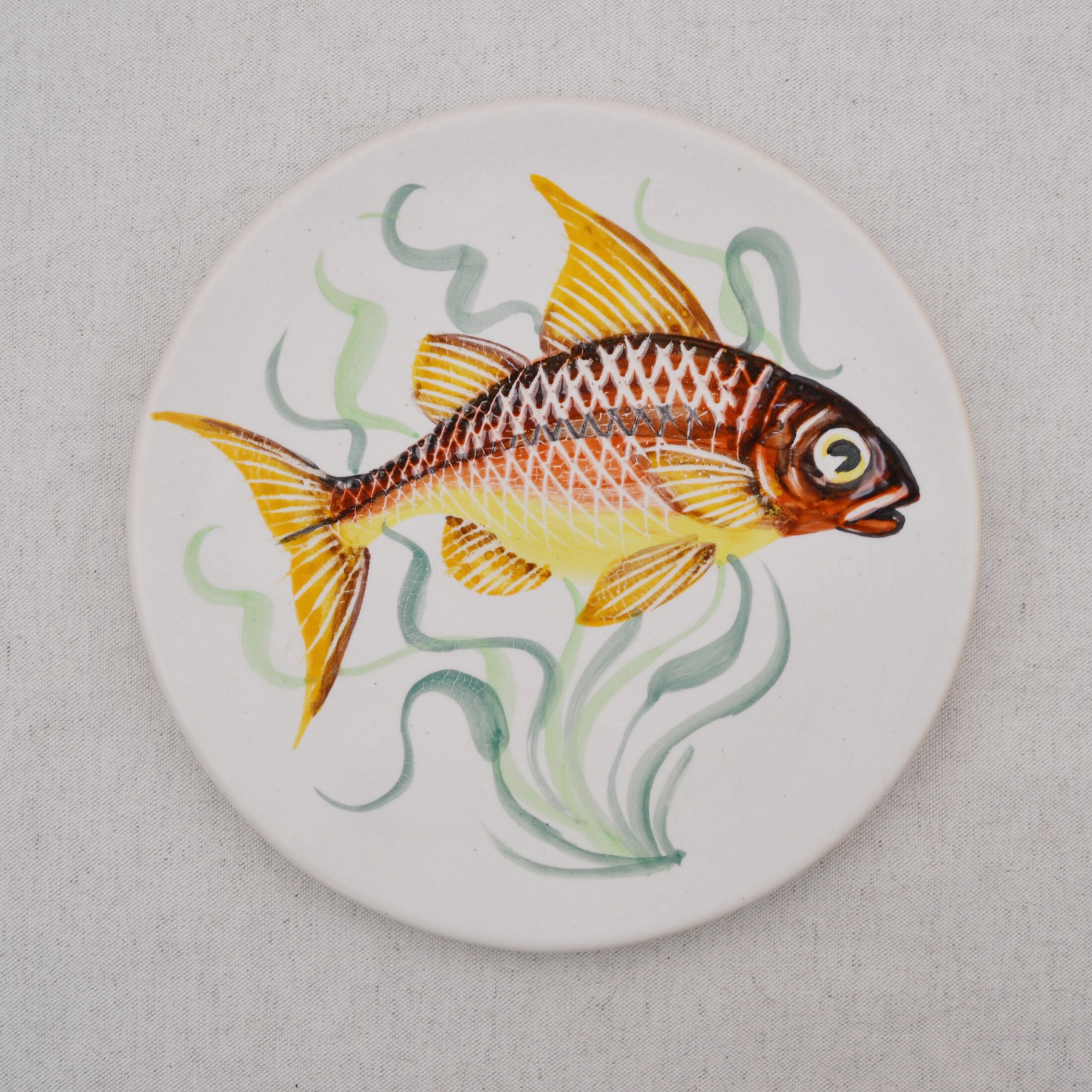 Les assiettes poisson Vallauris