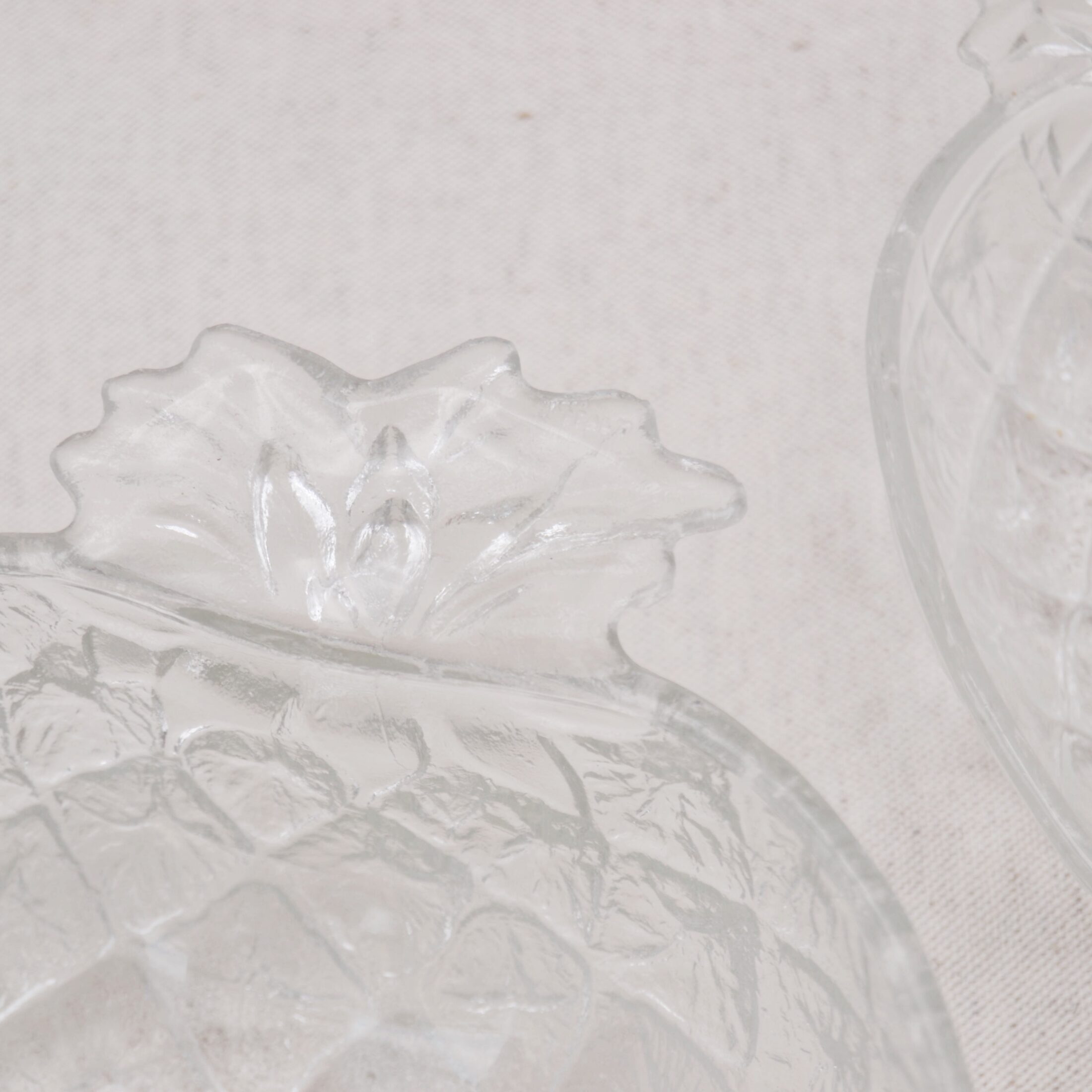 Le saladier et les coupelles ananas