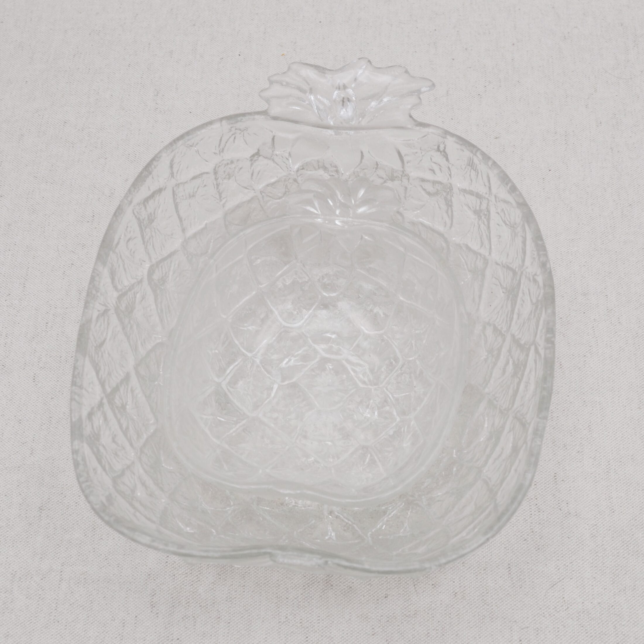 Le saladier et les coupelles ananas