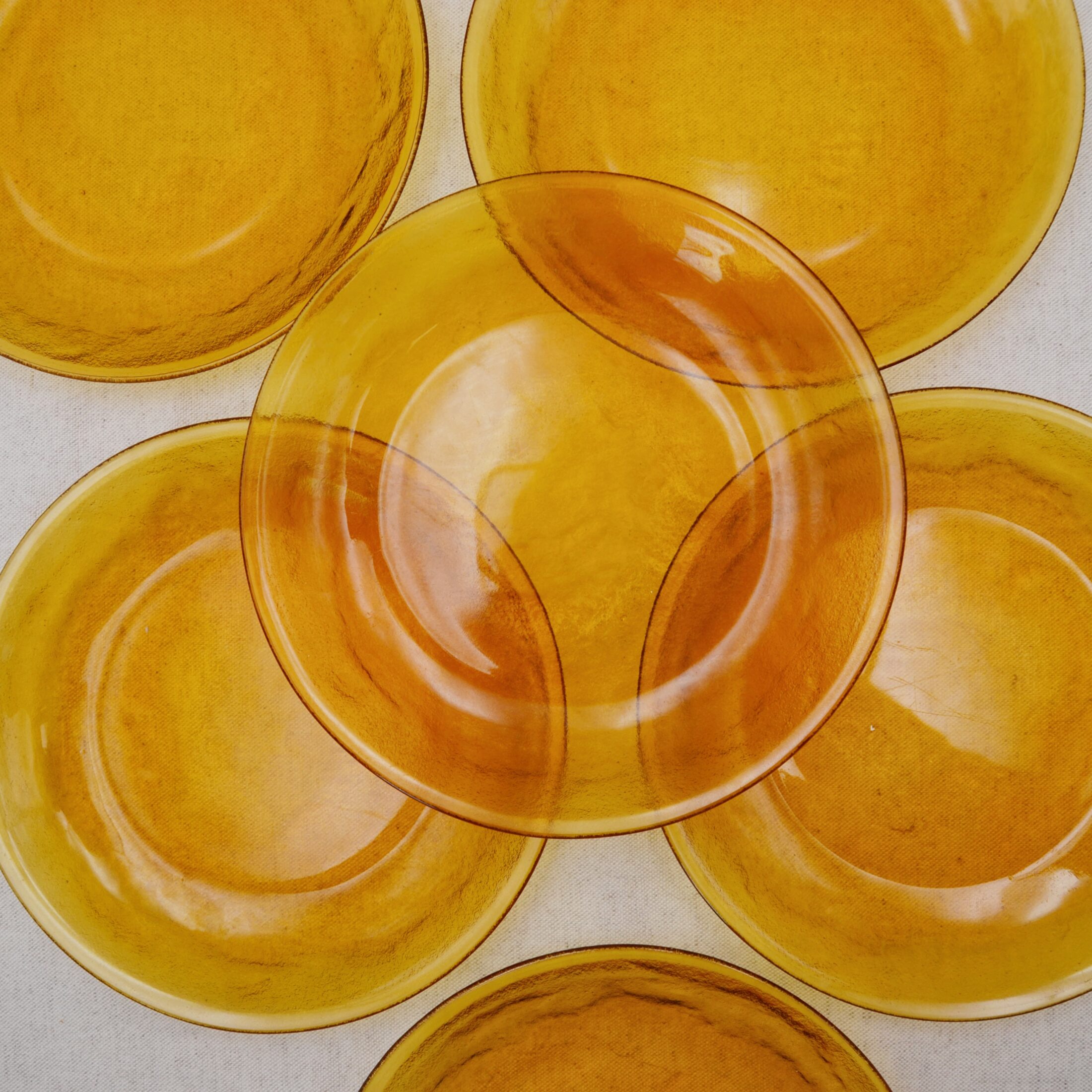 Les assiettes ambrées