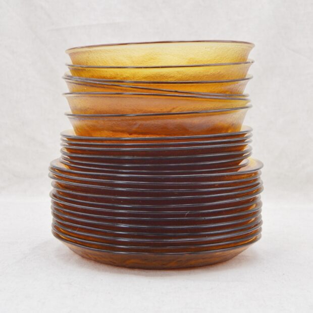 Les assiettes ambrées