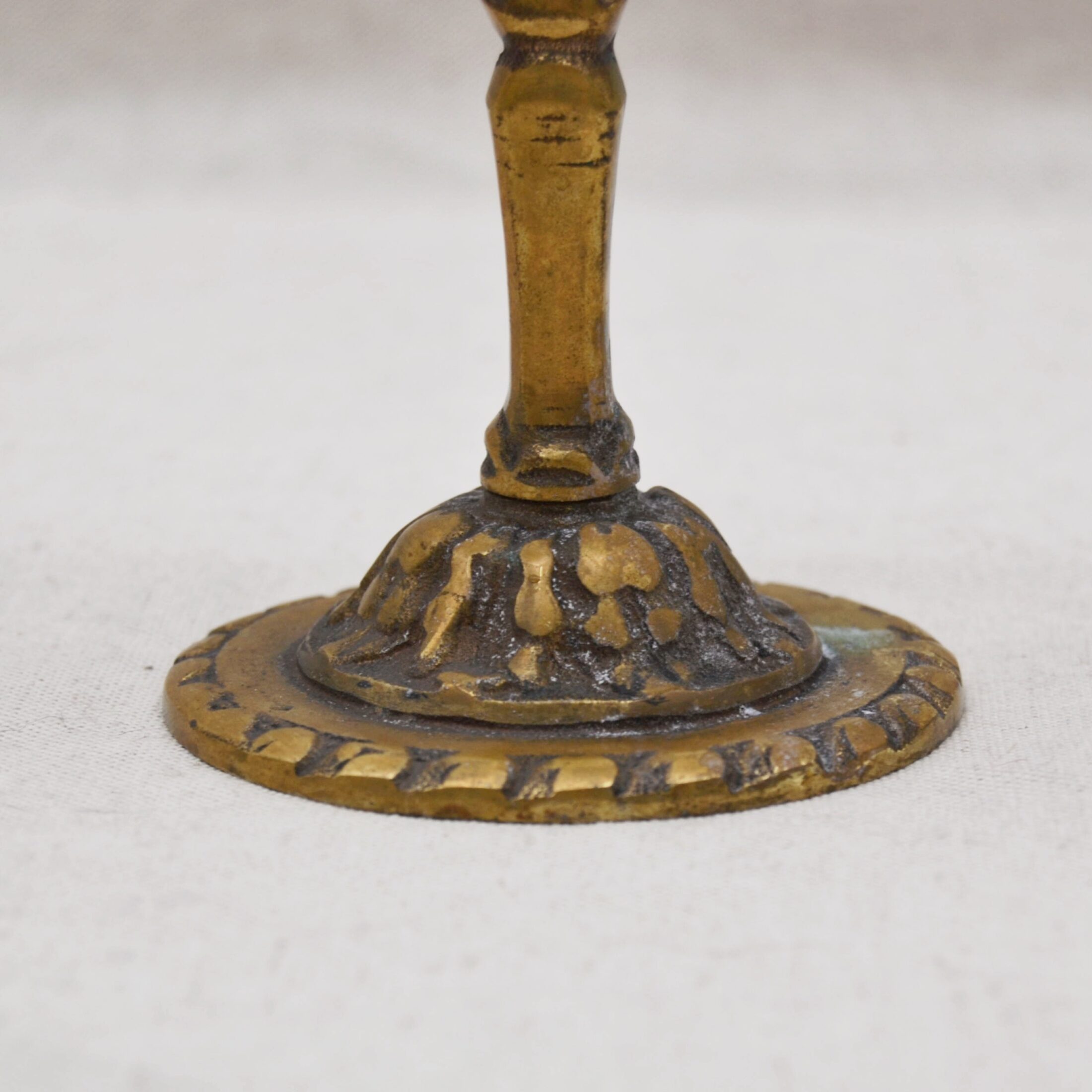 Le chandelier 2 têtes en bronze