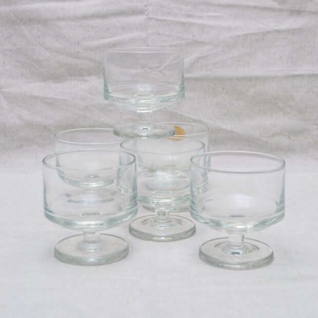 Les coupes à dessert sur pied