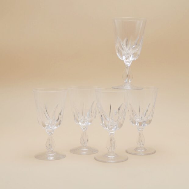 Les verres en cristal de Bayel