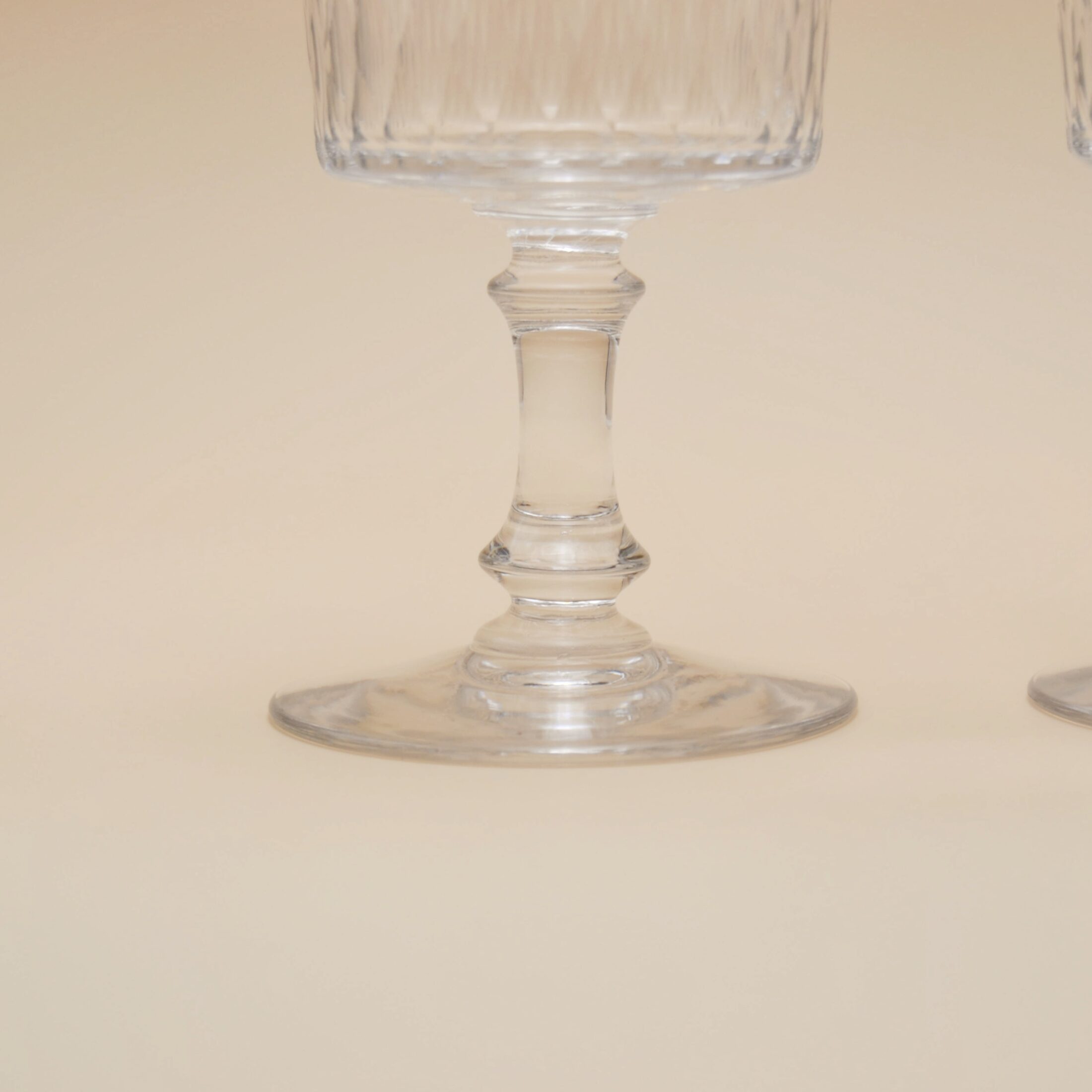Les verres à pieds Baccarat