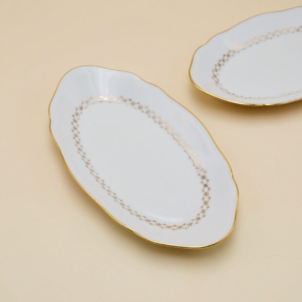 Le ravier en haute porcelaine