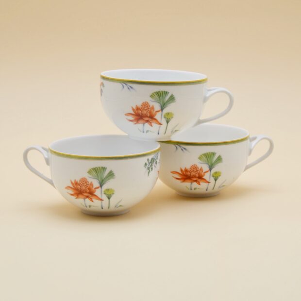 Les tasses en porcelaine de Limoges