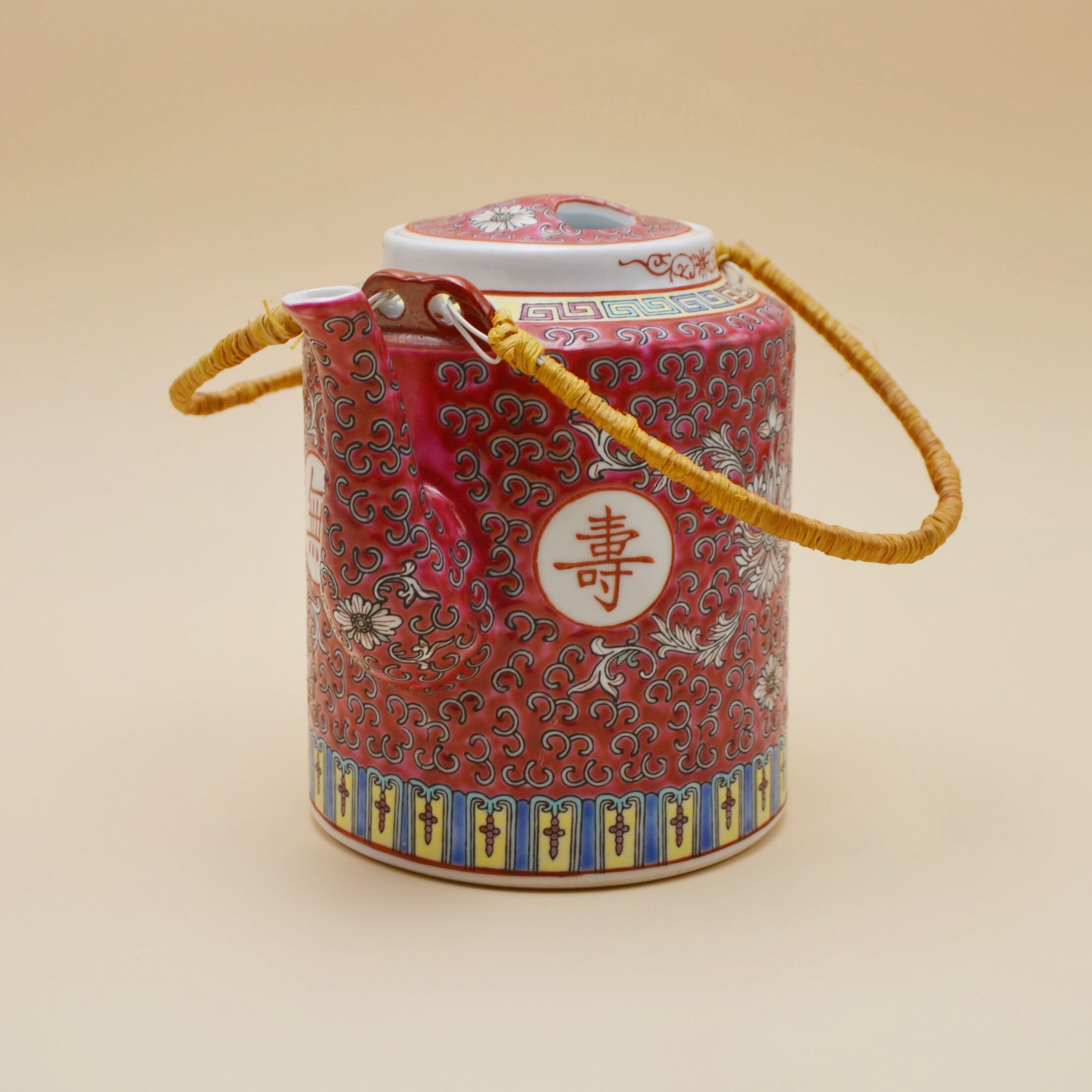 La théière chinoise cloisonnée