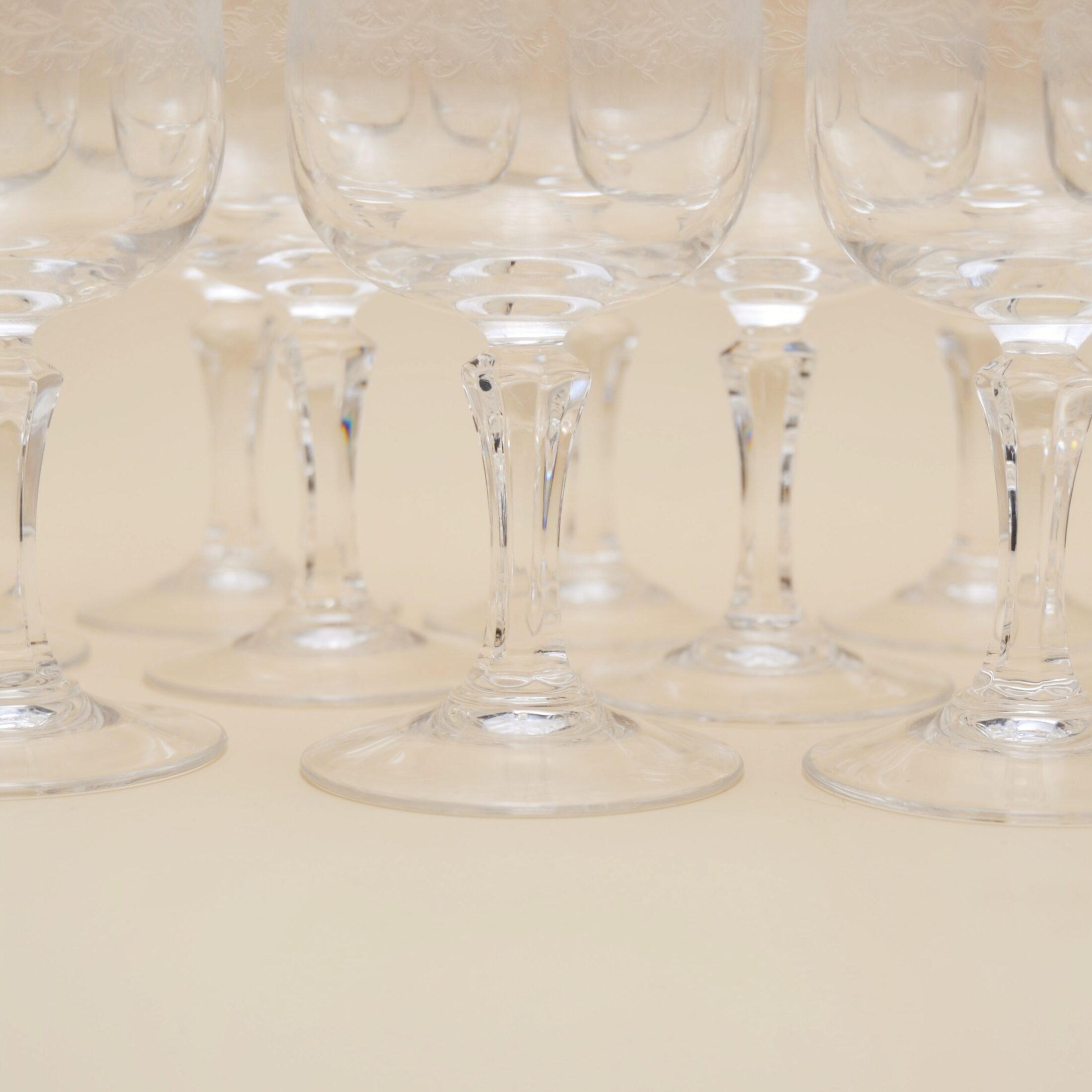 Les verres à pieds Matignon de Cristal d’Arques