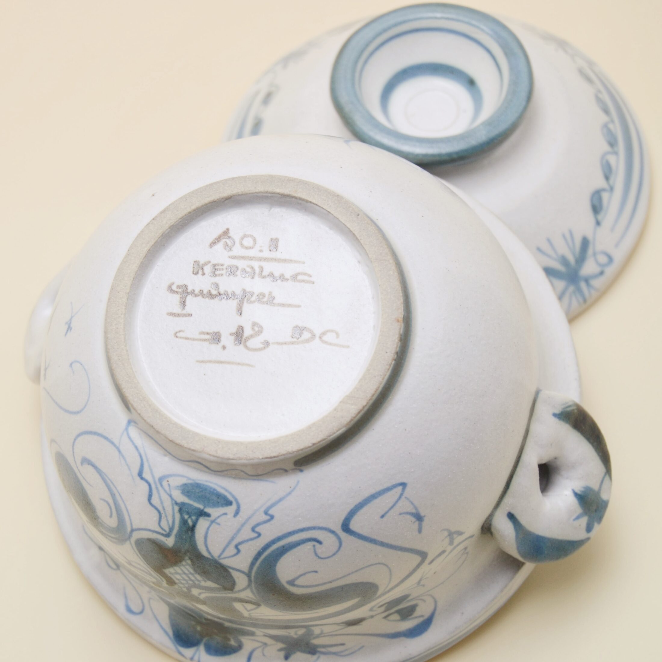 Le pot à couvercle Quimper