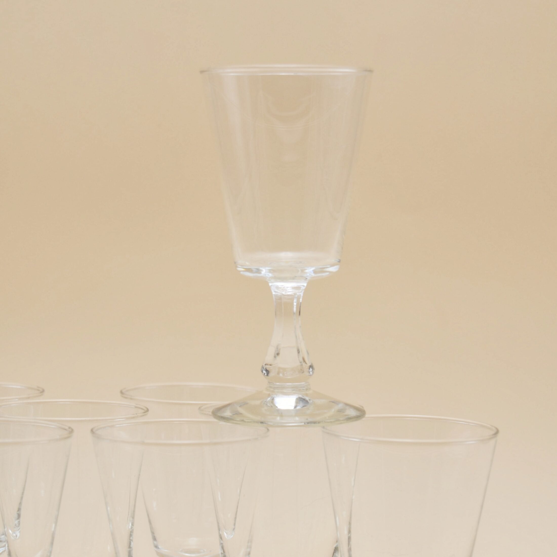 Les petits verres à pied