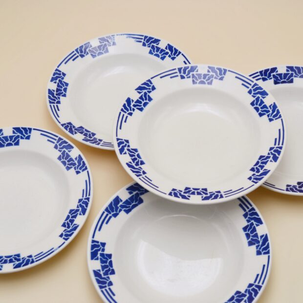 Les assiettes creuses Odette de Sarreguemines
