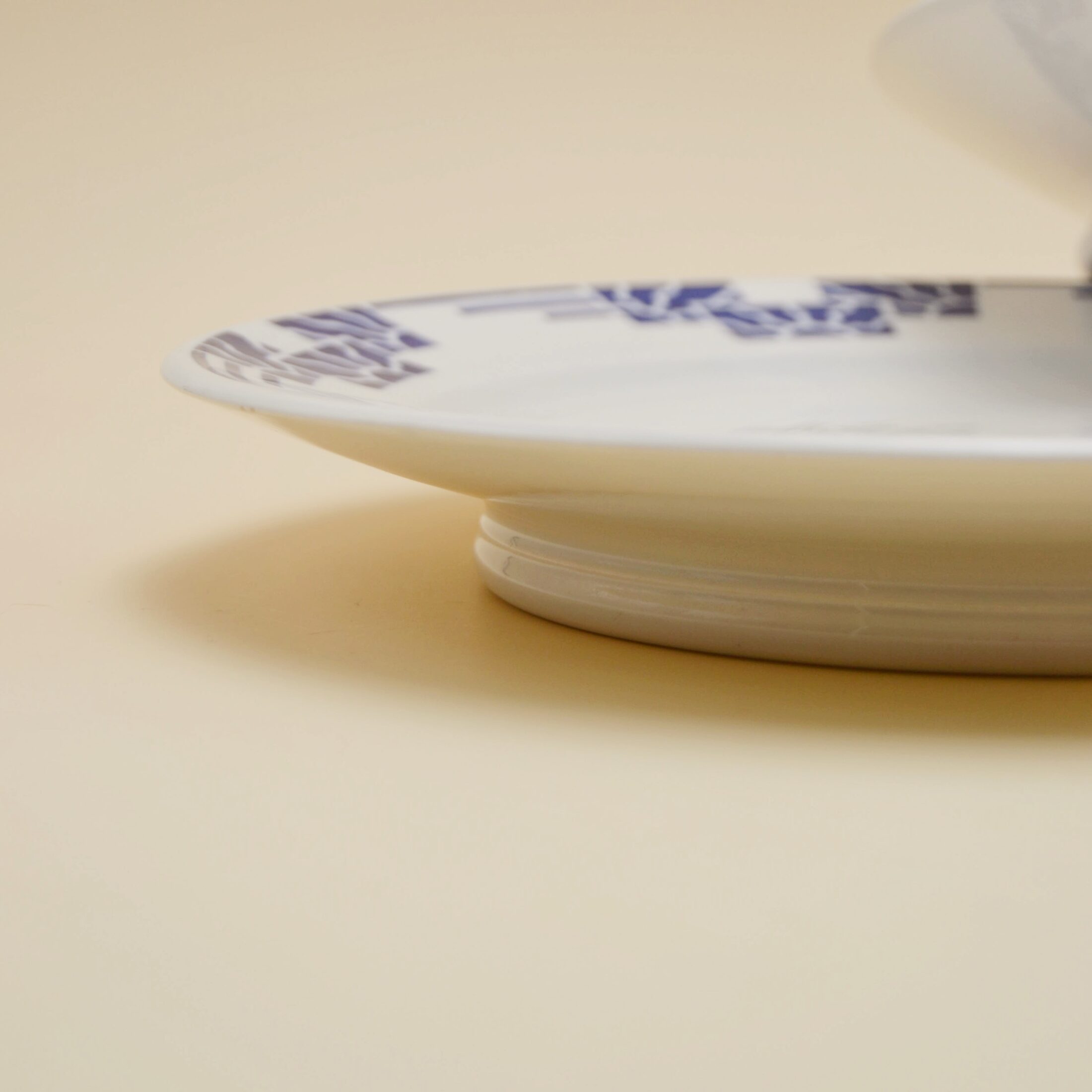 Les assiettes à support Odette de Sarreguemines