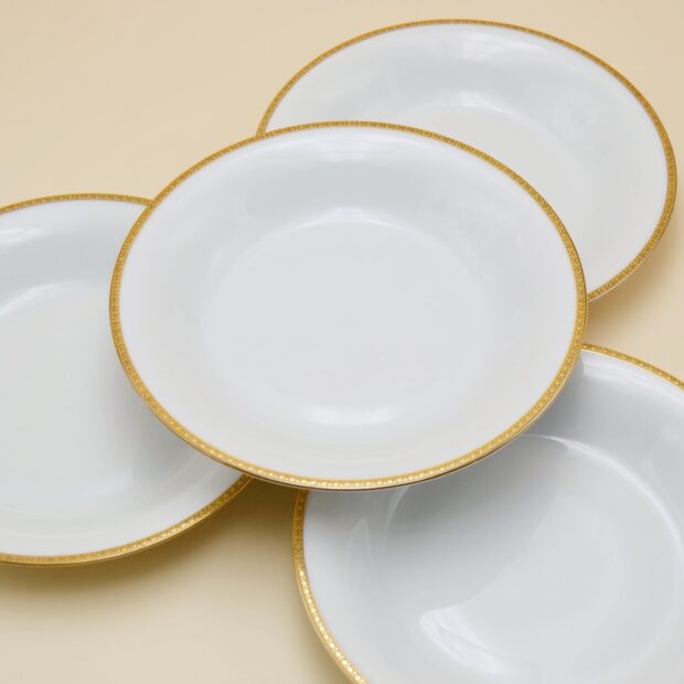 Les assiettes en porcelaine Haviland