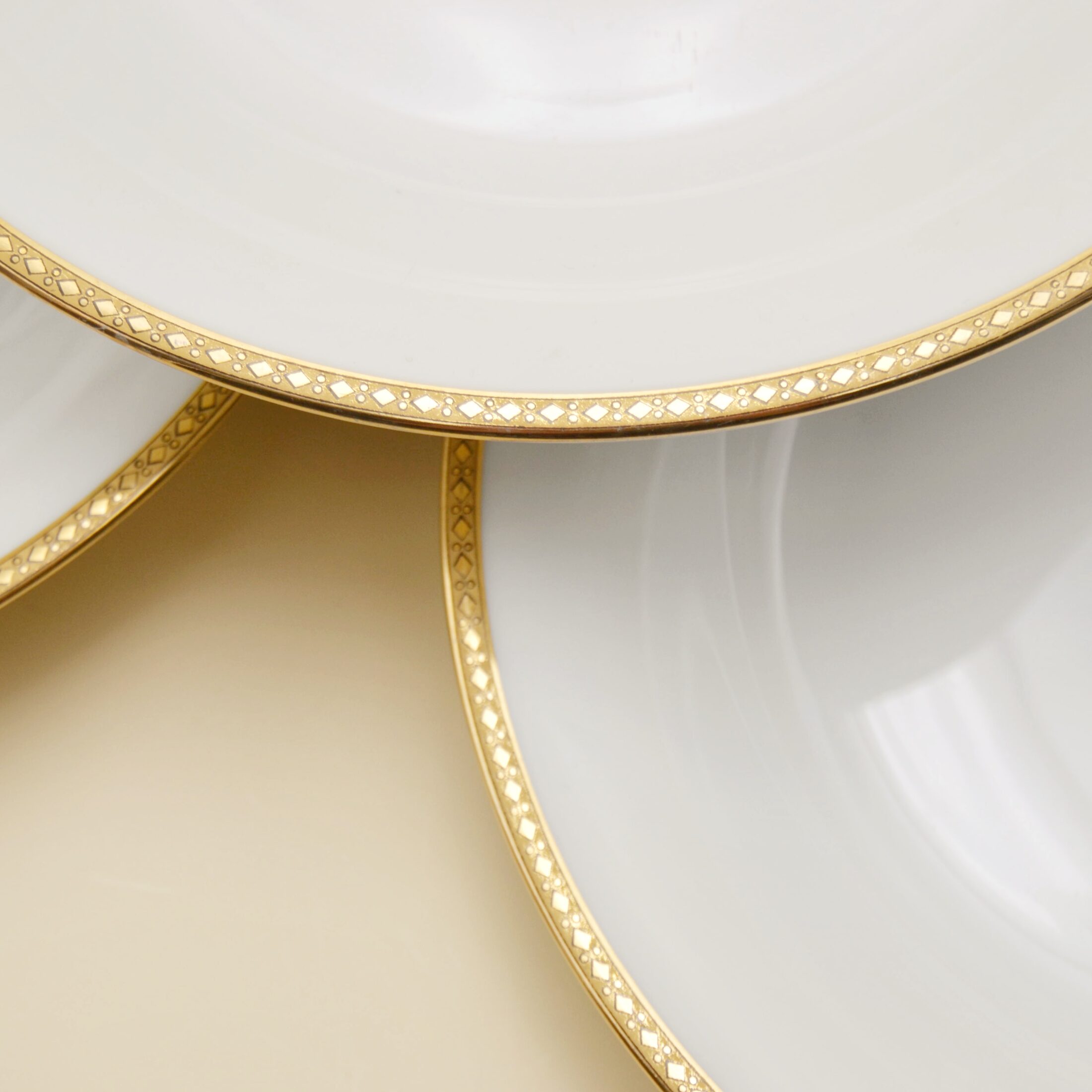 Les assiettes en porcelaine Haviland