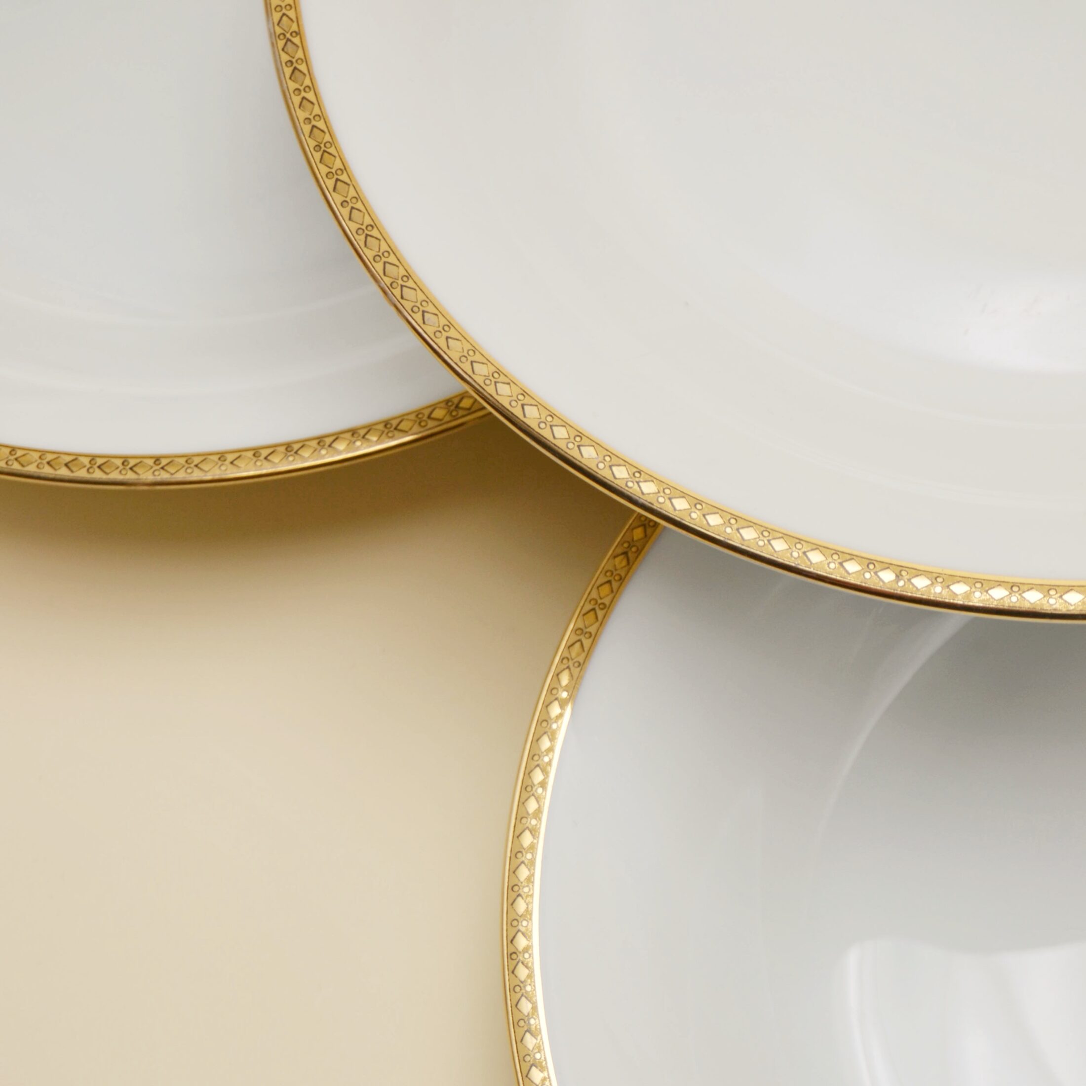 Les assiettes en porcelaine Haviland