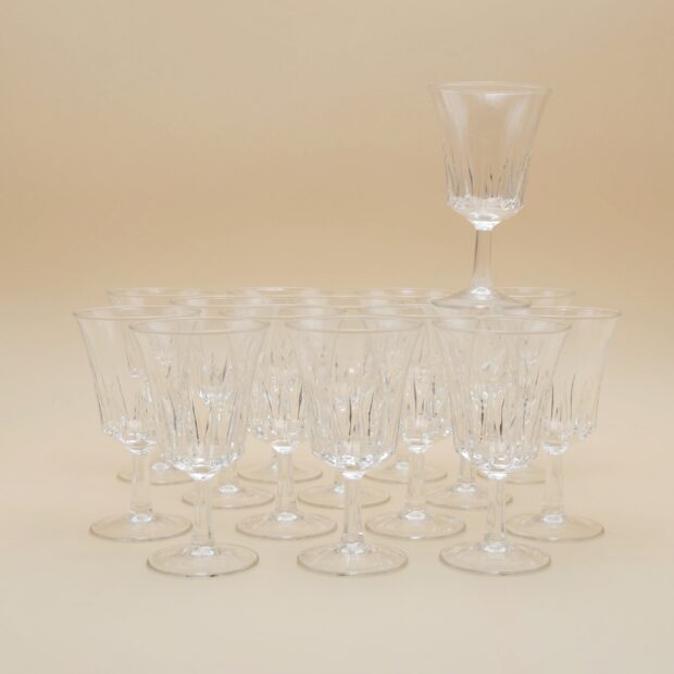 Les petits verres à pieds