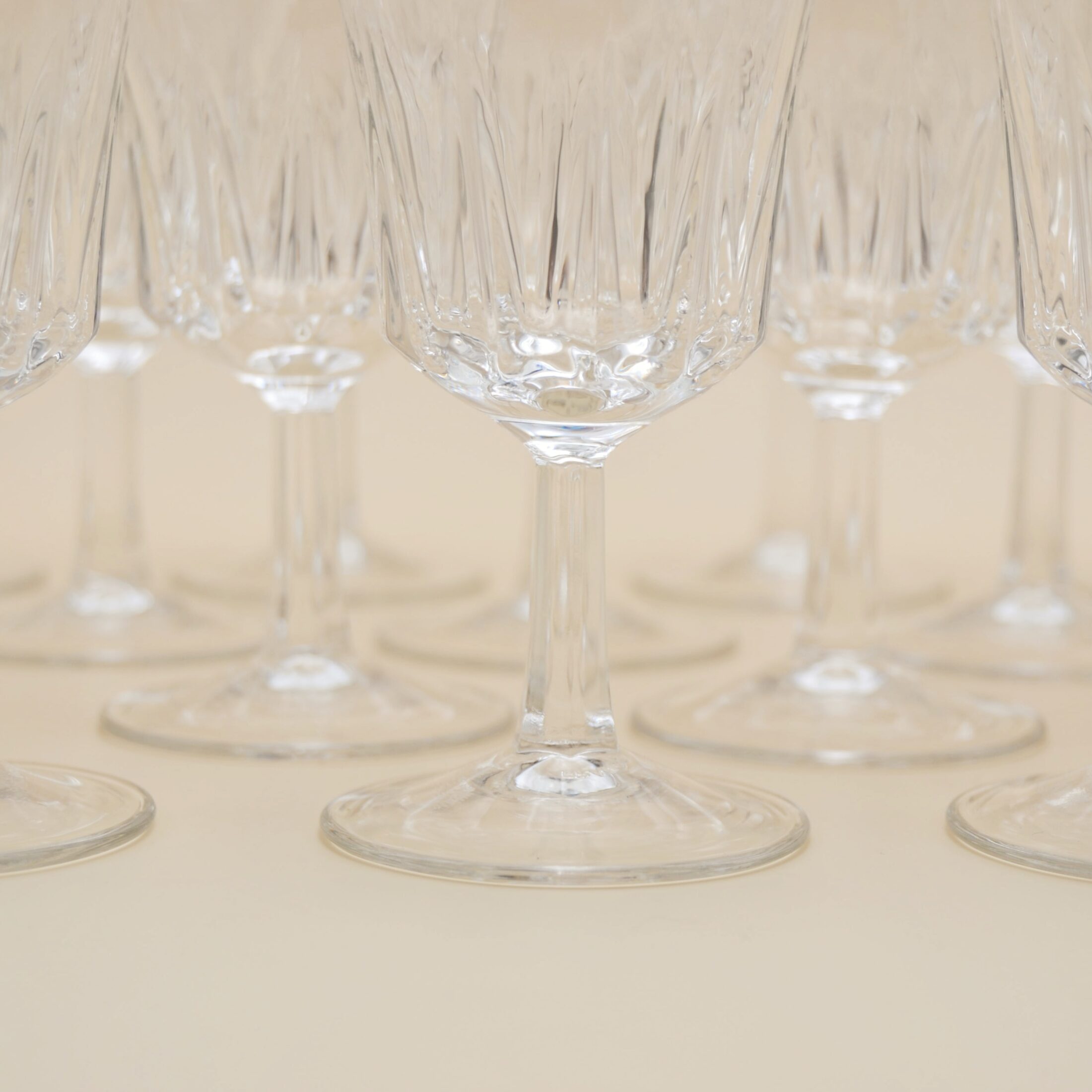 Les petits verres à pieds