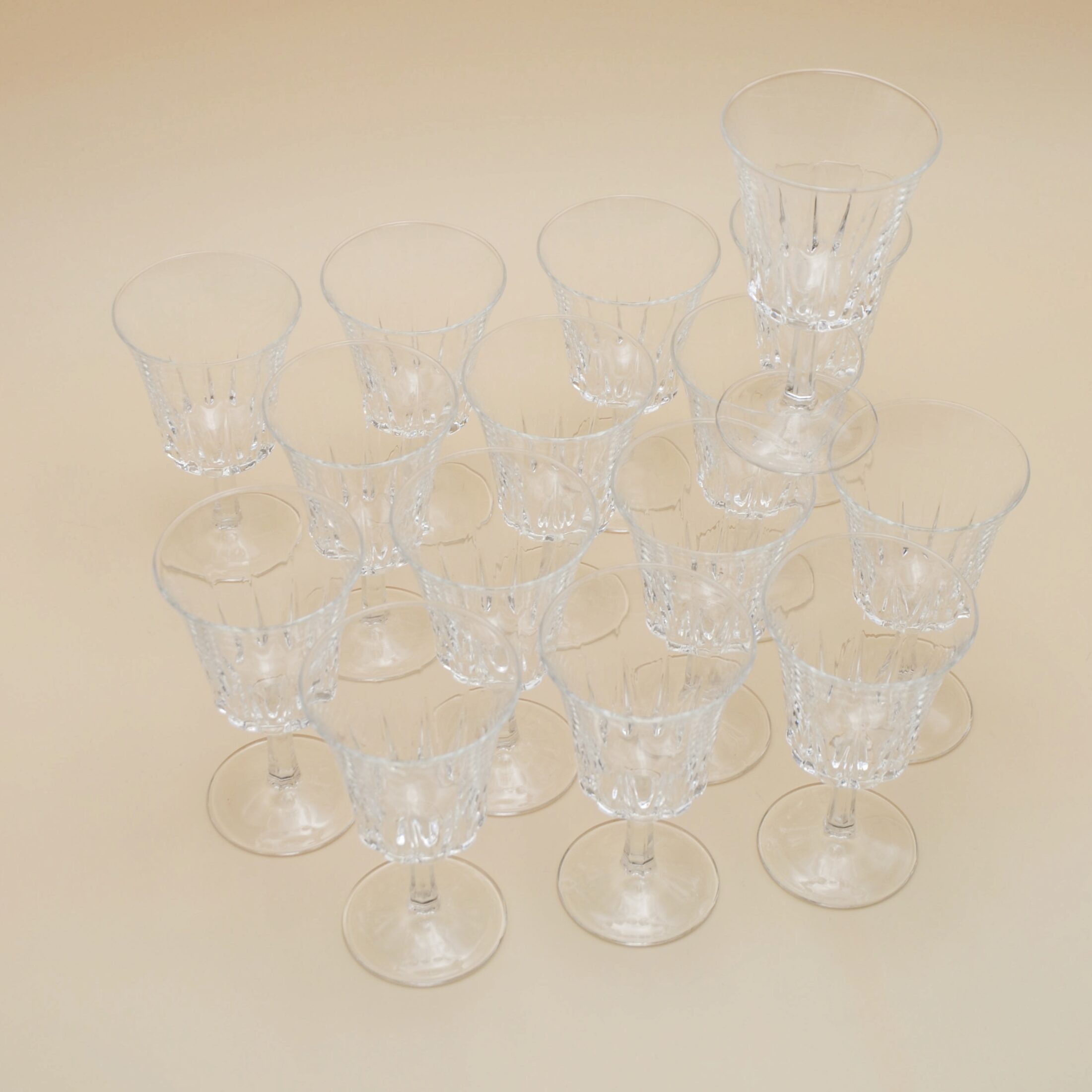 Les petits verres à pieds