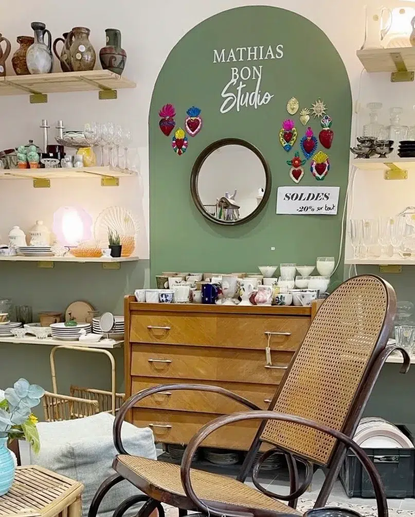 Mathias Bon Studio à la boutique Solstice Reims