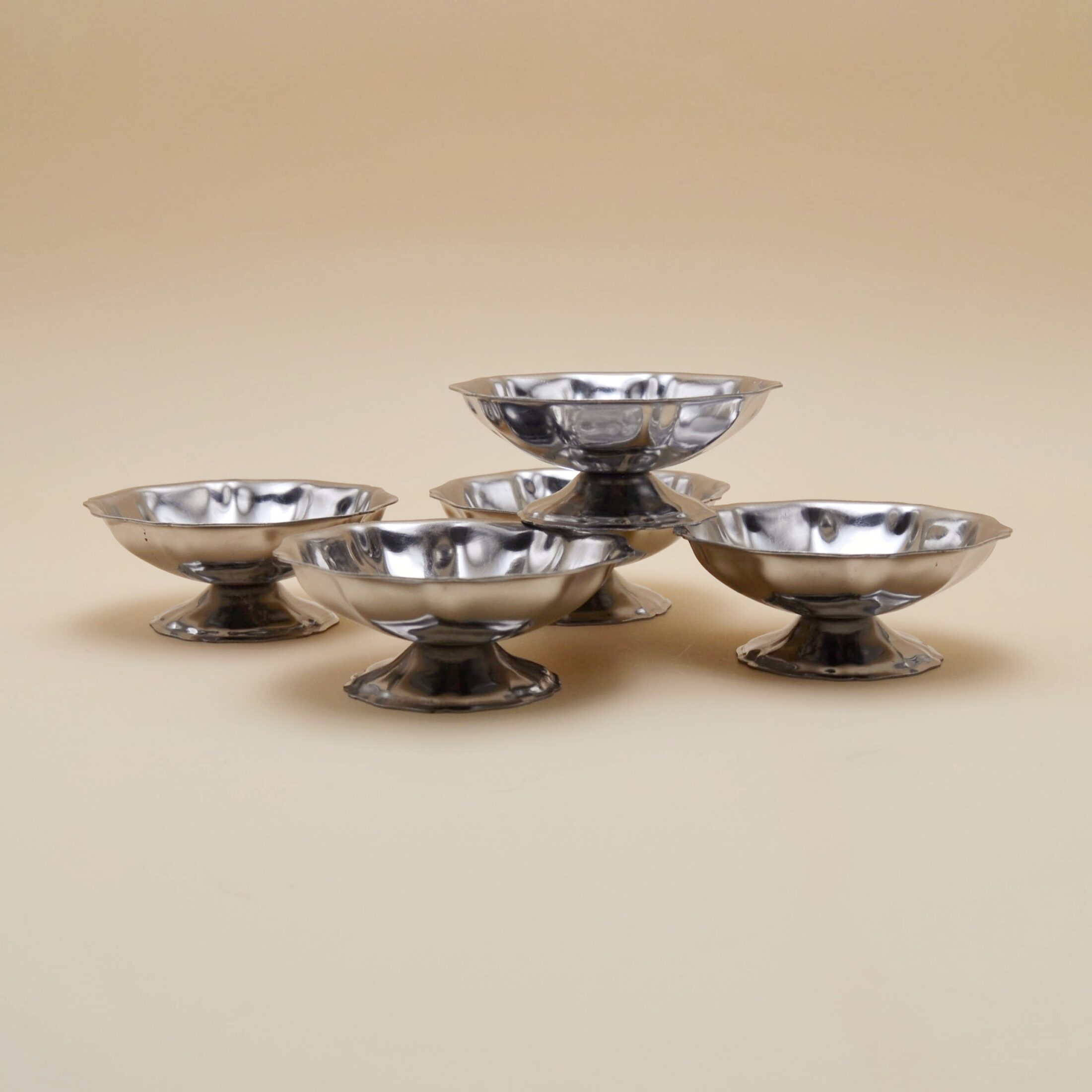 Les coupelles en inox