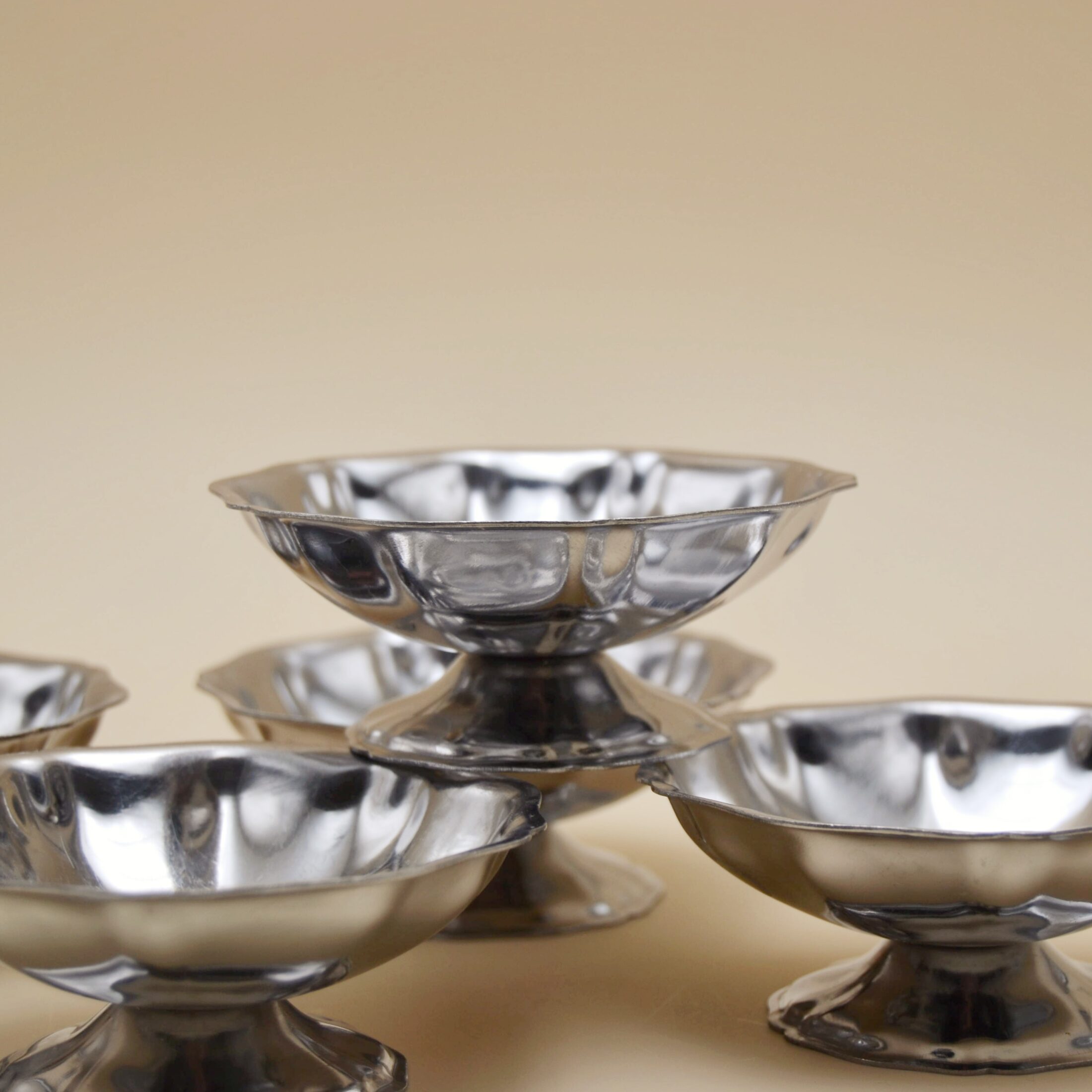 Les coupelles en inox