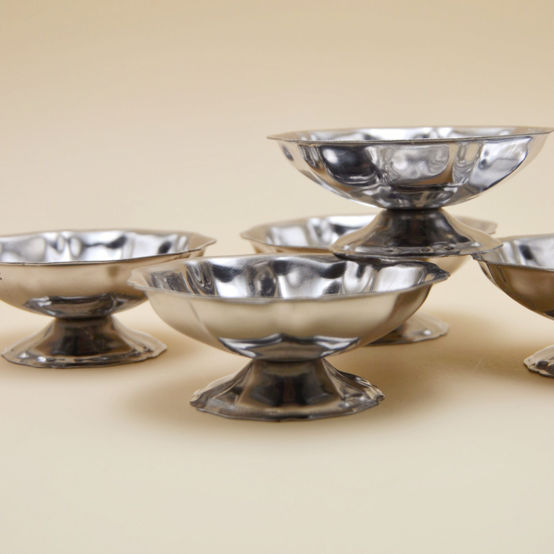 Les coupelles en inox