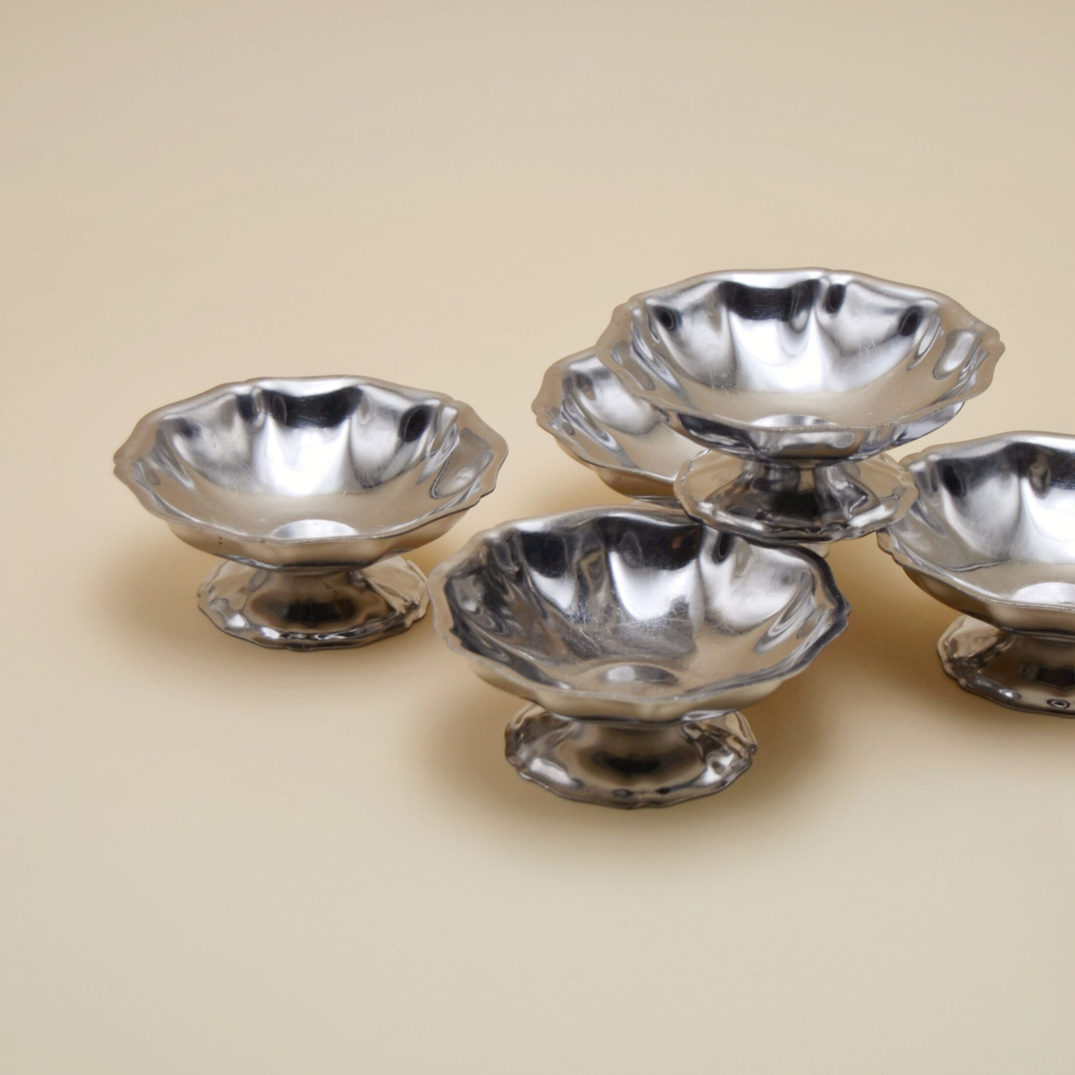 Les coupelles en inox